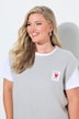 Pullunder, Loose Fit, Herz-Patch