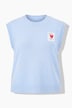 Pullunder, Loose Fit, Herz-Patch