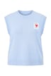 Pullunder, Loose Fit, Herz-Patch