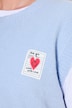 Pullunder, Loose Fit, Herz-Patch