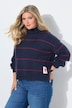 Pullover, Loose Fit, Ringel, Herz-Patch