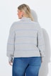 Pullover, Loose Fit, Ringel, Herz-Patch