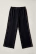 Soft-Sweathose, weites Bein, Schmuckband, Elastikbund