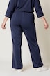 Soft-Sweathose, weites Bein, Schmuckband, Elastikbund