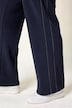 Soft-Sweathose, weites Bein, Schmuckband, Elastikbund