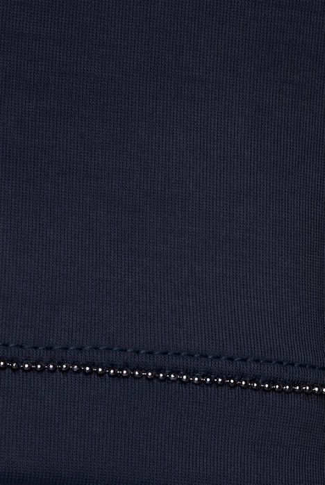 Soft-Sweathose, weites Bein, Schmuckband, Elastikbund