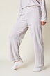 Soft-Sweathose, weites Bein, Schmuckband, Elastikbund