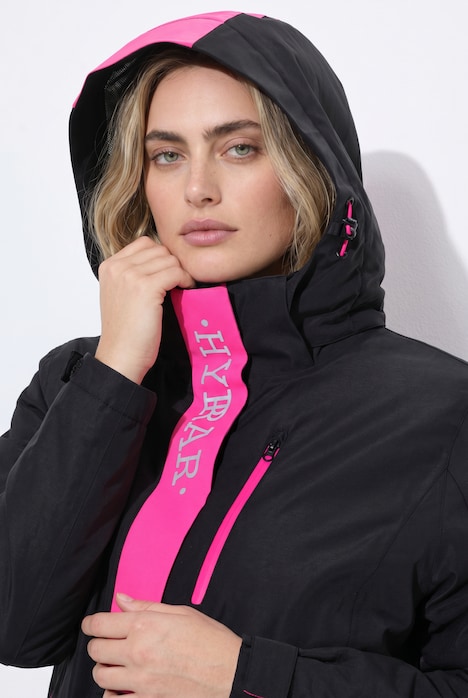 HYPRAR Performance-Jacke, wasserdicht, Kapuze, Schneefang