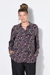 Hemdbluse, Straight Shape, Ski-Print