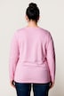Langarmshirt, Classic Fit, Herz-Flockdruck, Rundhalsausschnitt