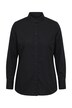 Mandarin Collar Poplin Blouse