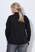 Hemdbluse, Popeline, Stehkragen, Langarm