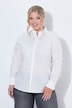 Hemdbluse, Popeline, Stehkragen, Langarm