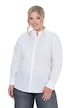 Mandarin Collar Poplin Blouse