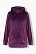 Loungewear-Jacke, Nicki, Kapuze, Langarm
