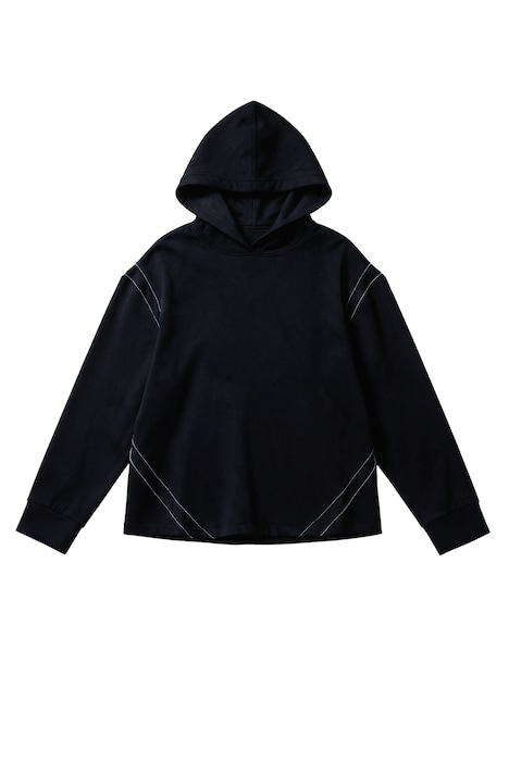 Soft-Hoodie, bequem, Schmuckkanten