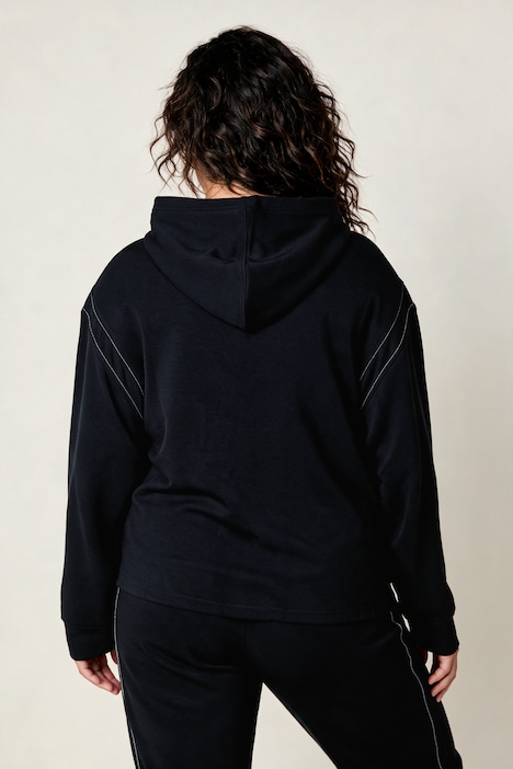 Soft-Hoodie, bequem, Schmuckkanten