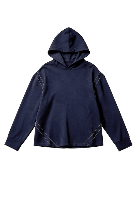 Soft-Hoodie, bequem, Schmuckkanten