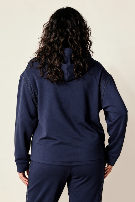 Soft-Hoodie, bequem, Schmuckkanten