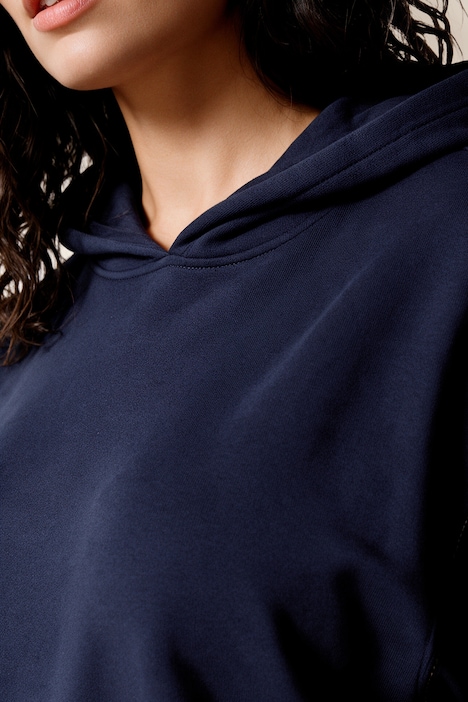 Soft-Hoodie, bequem, Schmuckkanten