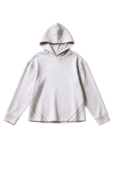 Soft-Hoodie, bequem, Schmuckkanten