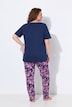 Pyjama, Schleifen, Rundhals, Langarm