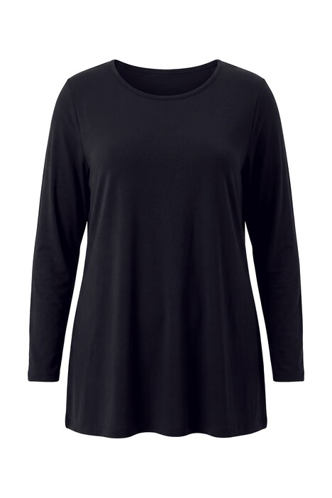 Longsleeve, A-Linie, Seitenschlitze