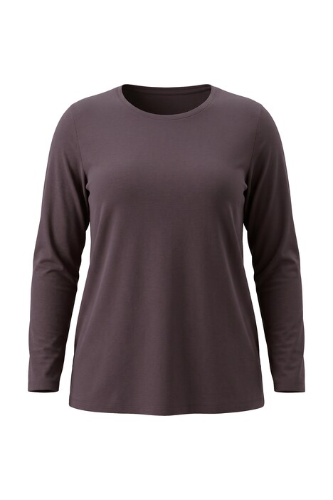 Longsleeve, A-Linie, Seitenschlitze