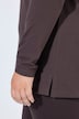 Longsleeve, A-lijn, zijdelingse split
