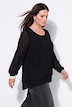 Blouse, A-lijn, chiffon, dubbele voorkant
