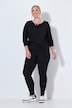 Legging, skinny fit, glittersteentjes aan de zoom