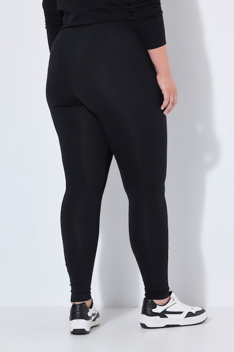 Legging, skinny fit, glittersteentjes aan de zoom