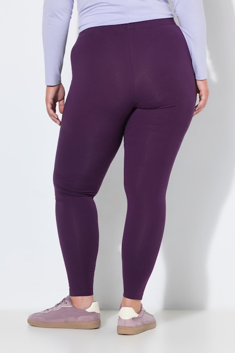 Legging, skinny fit, glittersteentjes aan de zoom
