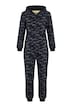 Sweat-Onesie, Webpelzfutter, Kapuze, Langarm