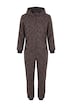 Sweat-Onesie, Webpelzfutter, Kapuze, Langarm