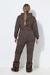 Sweat-Onesie, Webpelzfutter, Kapuze, Langarm