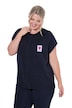 Strickweste, Loose Fit, Herz-Patch