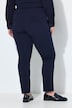 7/8 jersey-broek, rechte pijpen, elastische tailleband