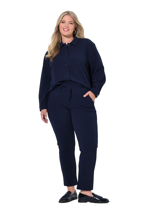 Drawstring Waist Jersey Pants