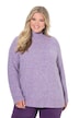 Melange Knit Turtleneck Sweater
