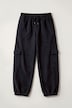 Pantalon de jogging cargo en polaire, coupe Tapered Fit, poches cargo