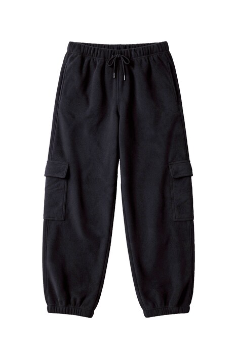 Cargo-Jogginghose, Tapered Fit, Fleece, Cargotaschen