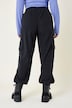 Pantalon de jogging cargo en polaire, coupe Tapered Fit, poches cargo