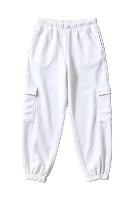 Cargo-Jogginghose, Tapered Fit, Fleece, Cargotaschen