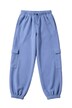 Cargo-Jogginghose, Tapered Fit, Fleece, Cargotaschen