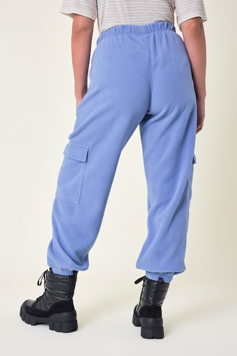 Cargo-Jogginghose, Tapered Fit, Fleece, Cargotaschen