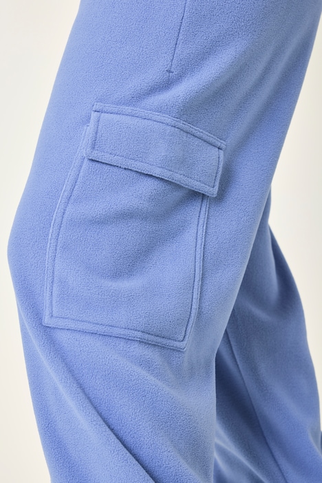 Cargo-Jogginghose, Tapered Fit, Fleece, Cargotaschen