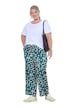 Polka Dot Elastic Waist Pants