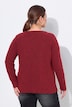 Pullover, A-Linie, U-Boot-Ausschnitt, Langarm