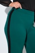 Sweatpants, wijde pijpen, zijstrepen, elastische tailleband